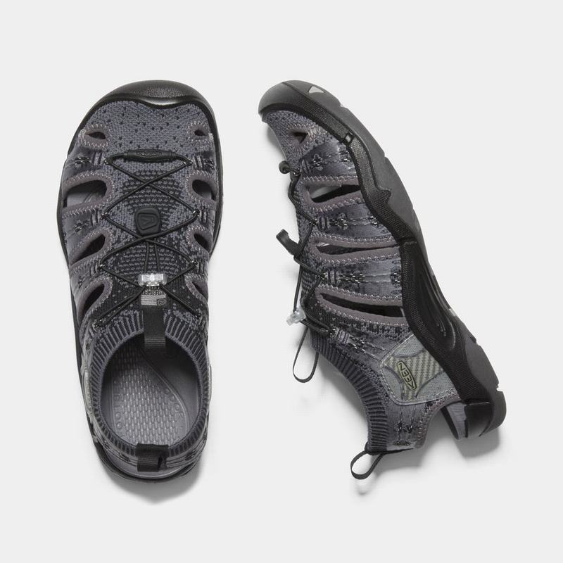 Keen Evofit One - Kadın Trekking Sandalet - Siyah/Gri - Turkey (785420JZN)